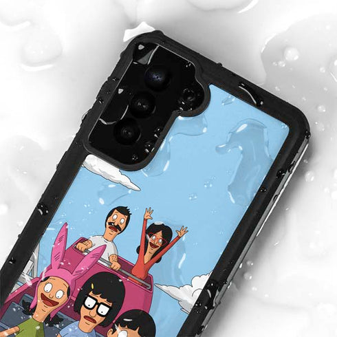 Bobs Burgers Roller Coaster Galaxy S24 Waterproof Case